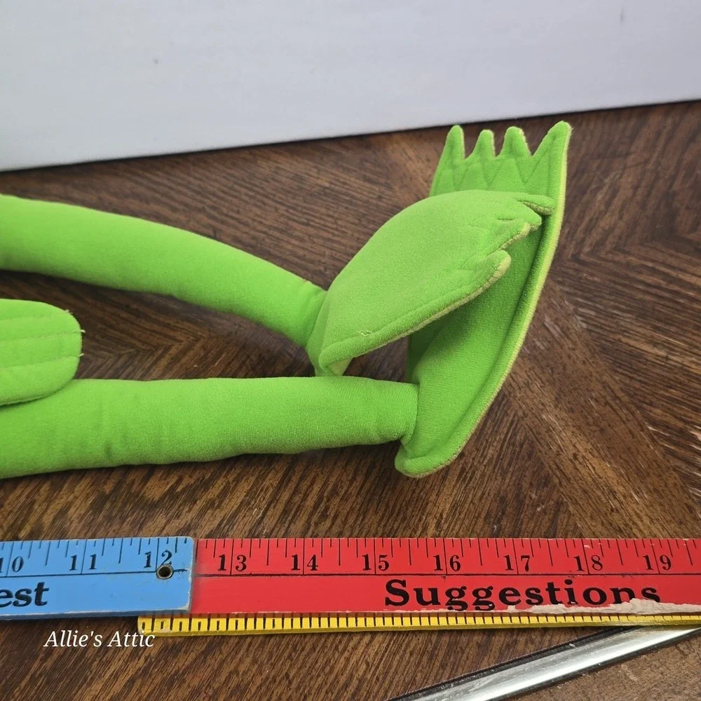 Kermit The Frog Posable Plush Muppets Large Stuffed Animal Toy Vintage Nanco 17